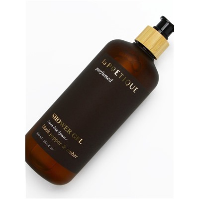 Гель для душа парфюмированный, аромат Black pepper, 500 мл, laPOETIQUE