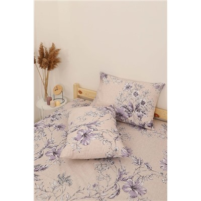 Простыня на резинке перкаль Цветущая лиана НАТАЛИ, 939833