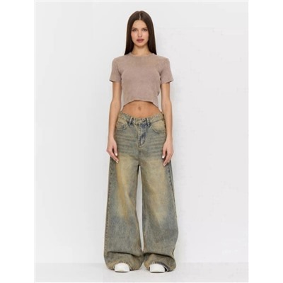 Джинсы багги