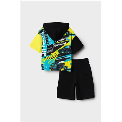 Комплект трикотажный для мальчиков: фуфайка (футболка), шорты PLAYTODAY, 1239628