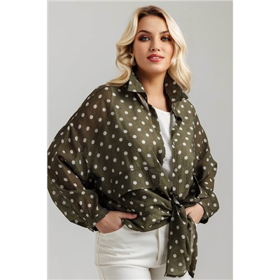 Блузка женская  9609/04/Хаки