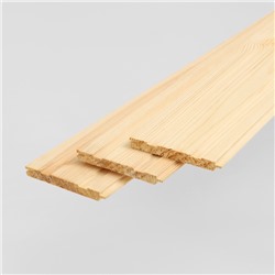 Вагонка штиль для бани «Добропаровъ», сосна, сорт AB, 2000×105×14 мм, 1.68 м²