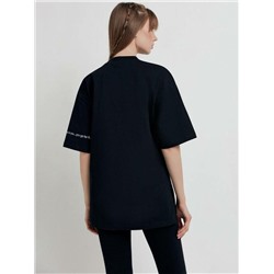 Джемпер женский Oversize-футболка с удлиненной спинкой «Forever young» LD 1679