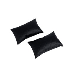 Подушка на подголовник автомобиля, набор 2 шт., черный