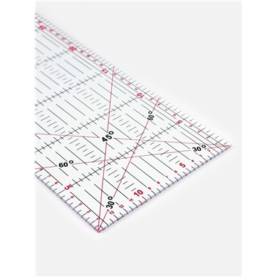 Линейка для квилтинга и пэчворка, 30×15 см, s=3 мм, МИКС