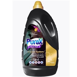 Гель для стирки Purox BLACK &amp; DARK 5в1 Концентрат 4 л, (133 стирки) 935646