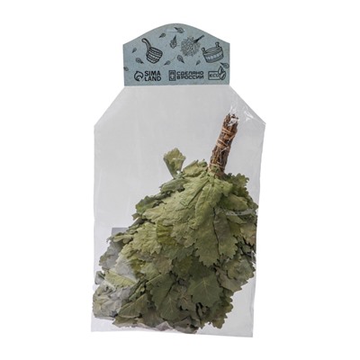 Веник для бани, дубовый, 55 см, «Добропаровъ»