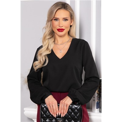 Блуза Глэдис (черная) Б14657-31М