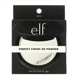 E.L.F., Perfect Finish, HD пудра, чистая, 0,28 унций (8 г)