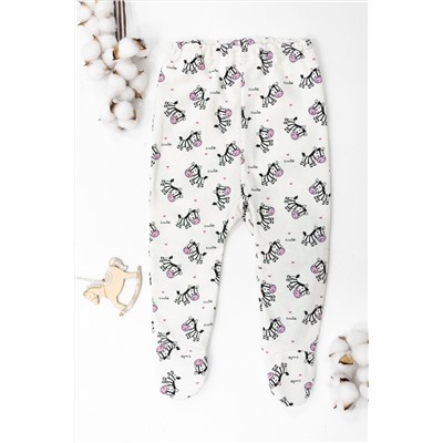 Ползунки для девочки утепленные 41406ДНб