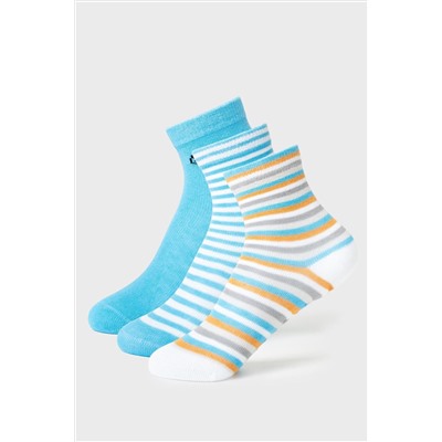 Носки детские трикотажные для мальчиков, 3 пары в комплекте PLAYTODAY, 1240238