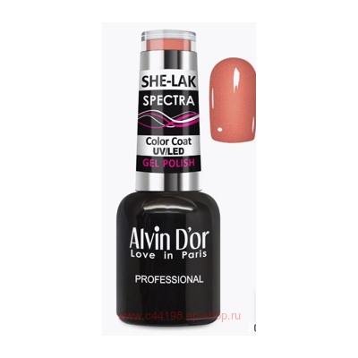 Alvin D`or Лак для ногтей  She-lak Spectra тон 6701 бронза 12мл