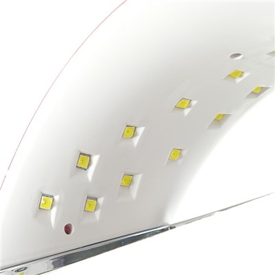 УЦЕНКА Лампа для маникюра Luazon LUF-22, LED, 48 Вт, 220 В, 21 диод, таймер 30/60/99