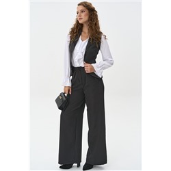 Жилет Стефани (полоска/черный)