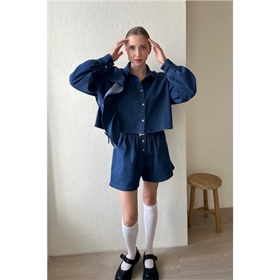 Костюм джинс  DENIM064/01/Синий