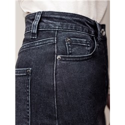 Джинсовая юбка из плотной эластичной джинсы 13OZ.