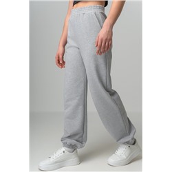 Брюки джоггеры из футера для девочки Happyfox