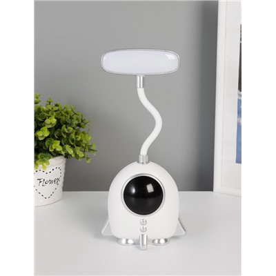 Ночник - карандашница «Ракета», 6хLED, 3 Вт, 5V, USB, АКБ, 2 режима, 7×11×27 см