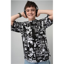 Детская футболка оверсайз Happyfox