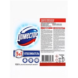 DOMESTOS средство универсальное чистящее, белоснежный 5 л