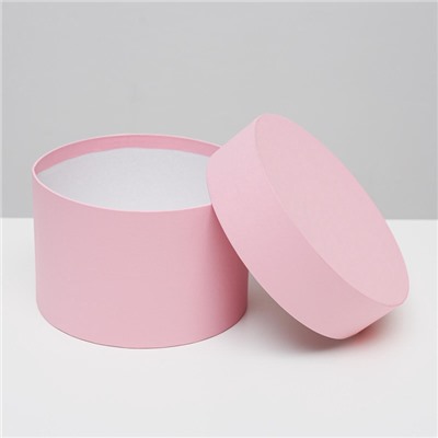 Набор круглых подарочных коробок 5 в 1 «Дымка», 23×23×14 - 15×15×10 см