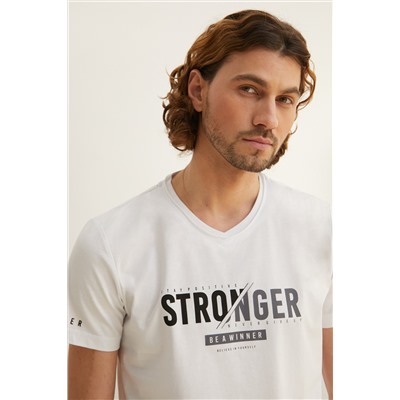 Фуфайка (футболка) муж BeGood SS23MJ294 белый