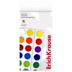 Краски акварельные  18цв 58624 ErichKrause