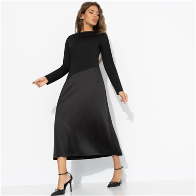 Платье комбинированное, Нежная утонченность