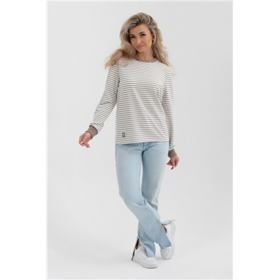 Лера лонгслив женский (Кофе)