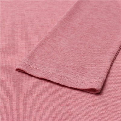 Лонгслив женский MIST, размер onesize, розовый