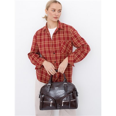 Сумка 5610S coffee Velina Fabbiana-Safenta