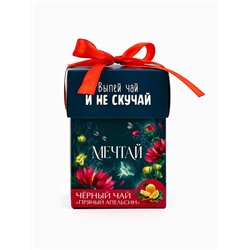 Чай подарочный «Мечтай», вкус: пряный апельсин, 50 г