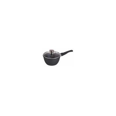 Ковш 1,7л со съем. ручкой ст. крыш. АП Гранит black арт 82802
