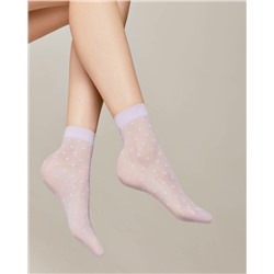 Полиамидные CONTE FANTASY Носки женские в мелкие ромбы