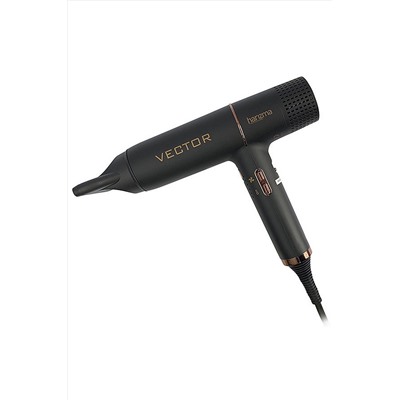 Harizma Фен для волос с бесщеточным мотором / Vector h10226, 1700 Вт, черный KRISTALLER, 1110818