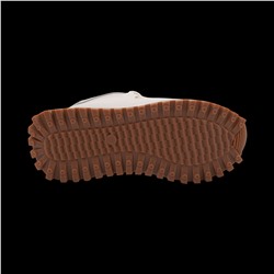 Кроссовки из натуральной кожи DN50 бежевые