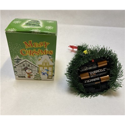 Елка поющая, тацующая на батарейках