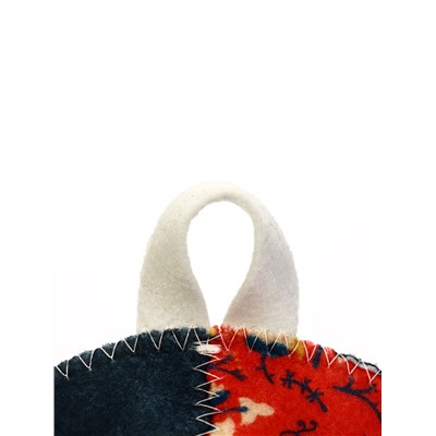 Шапка для бани и сауны «Хозяин бани», полиэфир, шерсть