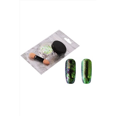 Nail Art Втирка Хлопья Юки, №118 KRISTALLER, 1106993