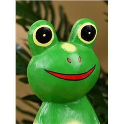 Календарь настольный «Лягушка», 10×6×21 см, дерево, светло-зелёный