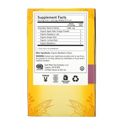 Yogi Tea, Пробуждение пищеварения, чай без кофеина с ежевикой и яблочным сидром, 16 чайных пакетиков, 29 г (1,02 унции)