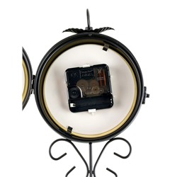 Часы настенные интерьерные «Весенние», двусторонние, на подвесе, плавный ход, 30×48 см, циферблат d=17 см, от батареек 2хАА