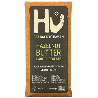 Hu, Hazlenut Butter, Dark Chocolate, 2.1 oz (60 g)