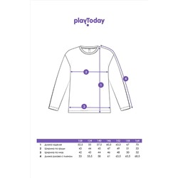 Лонгслив PLAYTODAY, 1050114