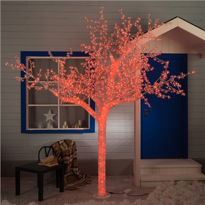 Светодиодное дерево «Акриловое» 3 м, 2304 LED, 220 В, свечение мульти (RGB)