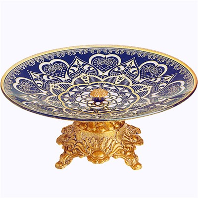 130-2 Сахарница с крышкой стекло (х24)