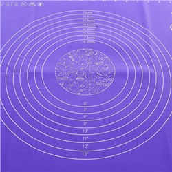 80337-45-65 Коврик для раскатки теста 45х65 силикон (х100)