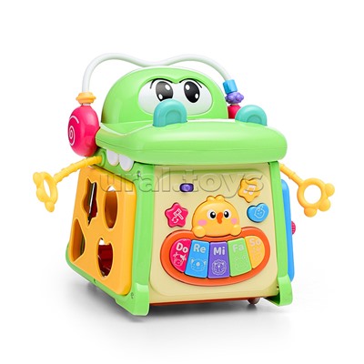 Куб развивающий "Весёлый крокодильчик" в коробке