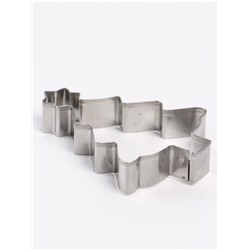 Формы для выпечки новогодние «Зимний вкус», 10 шт.