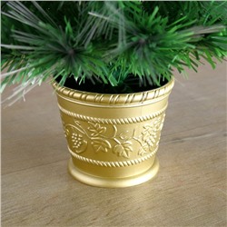 Ёлка светодиодная «Пучок радужный» 60 см, диаметр нижнего яруса 35 см, 55 ПВХ веток, мигание, свечение мульти